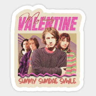 My Bloody Anxiety Vintage 1987 // Sunny Sundae Smile Original Fan Design Artwork Sticker